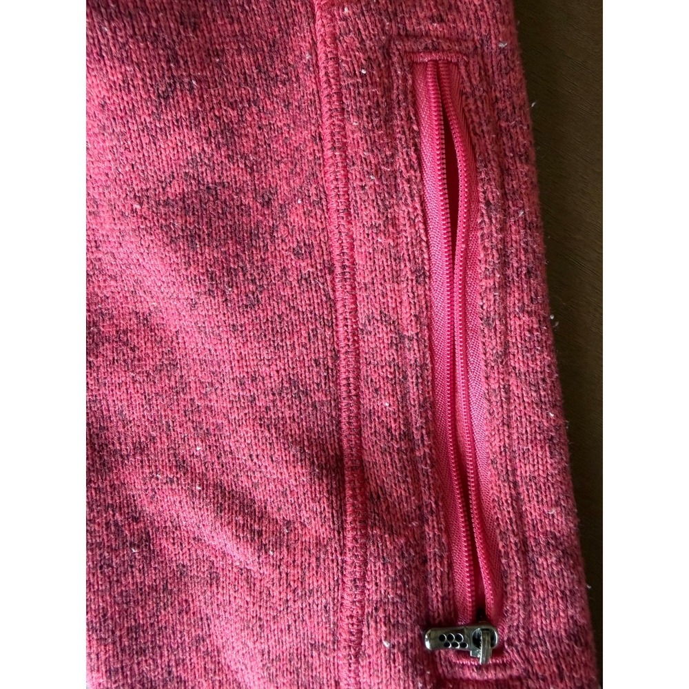 Patagonia Better Sweater Womens Small Pink 1/4 Zip Fleece Pullover Young Life - Picture 7 of 13